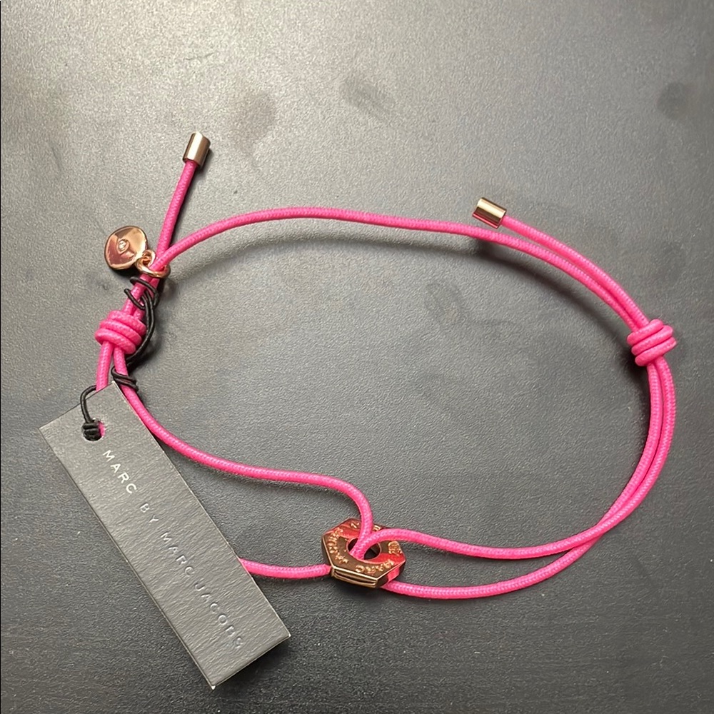 COPY - Marc By Marc Jacobs Pink Adjustable Bracelet